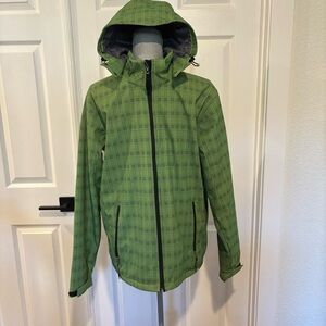 Killtec‎ Jacket Level 5 Breathable Water Resistant Windproof Large Green Outdoor
